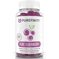 thumbnail image 7 of PUREFINITY Elderberry Gummies with Sambucus, Vitamin C & Zinc, 3-in-1 Antioxidant Supplement, 60 Gummies, 7 of 7