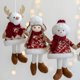 thumbnail image 2 of Regalos de Año Nuevo 2024, adorables muñecas de alce, ángel, Papá Noel, muñeco de nieve, adornos para árbol de Navidad, decoraciones navideñas para niños, regalo, 2 of 5