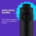 thumbnail image 6 of bubba Trailblazer Stainless Steel Water Bottle, Straw Lid Rubberized Black, 24 fl oz., 6 of 10