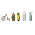 thumbnail image 1 of Tachiuwa 1/12 Doll House Miniature Shampoo Bath Toiletries Set Bathroom Shower Accessory Multicolor, 1 of 7