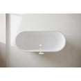 thumbnail image 3 of Elegant Kitchen & Bath BT10671GW-WHT 71 in. Soaking Bathtub, Glossy White with Polished White Trim, 3 of 7