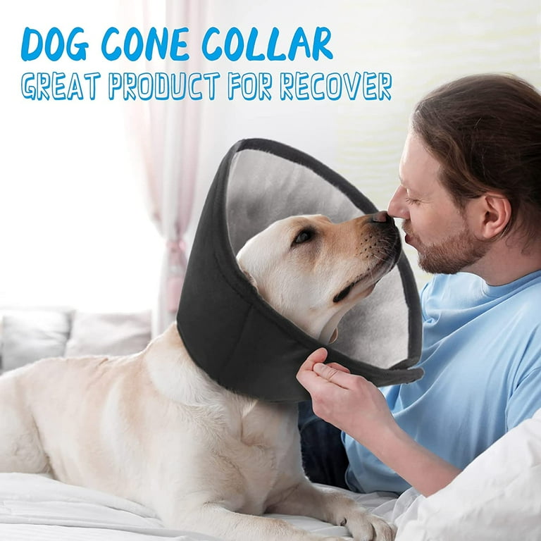Dog Cones Soft Cone for Dog Cat After Surgery Pet Neuter Recovery