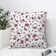 thumbnail image 3 of Hello Kitty Throw Pillow Cover Decoration Pillow Case Cushion for Home Sofa Couch 16"x16", 3 of 7
