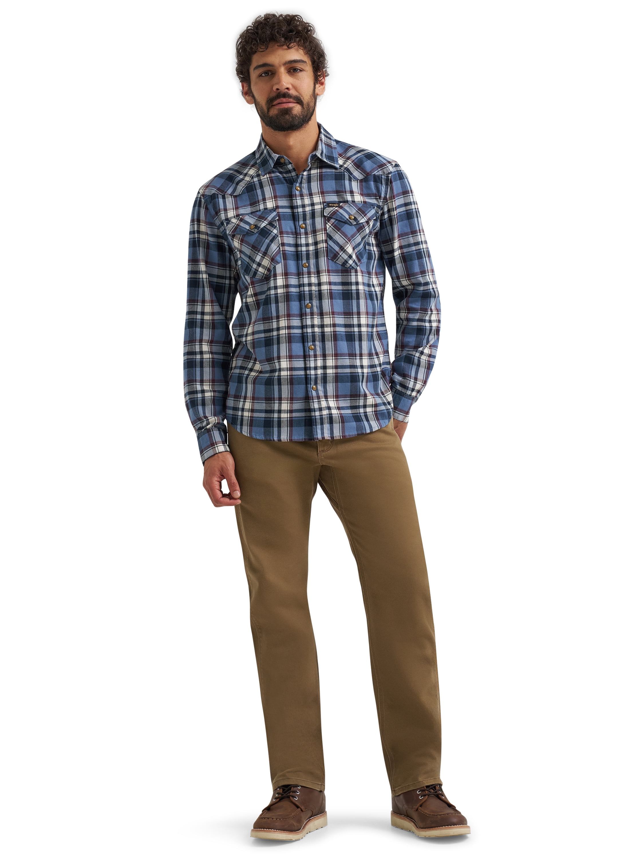 Wrangler® Men's Peak Comfort Stretch Regular Fit Five Pocket Pant