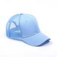 thumbnail image 2 of Women Adjustable Baseball Cap Outdoor Summer Hats Mesh Net Trucker Hat, 2 of 3