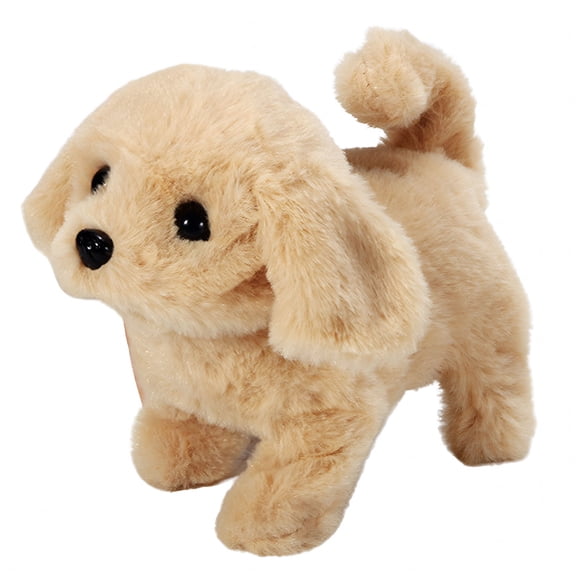 BESTSKY Plush Husky Toy Puppy Electronic Interactive Dog, Walking, Barking, Tail Wagging, Stretching Companion Animal for Kids Toddlers
