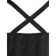 thumbnail image 3 of Más el tamaño de la impresión del cráneo del entrecruzamiento Tank Top Rosegal  Camisetas sin mangas de talla grande, 3 of 5