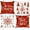 Red, variant on Christmas Throw Pillow Covers 20x20 Set of 4, Merry Christmas Winter Xmas Snowflake Decorative Holiday Cushion Pillow Cases 20 x 20 for Outdoor Indoor Farmhouse Home Room Couch Decor (Green)
