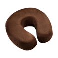 thumbnail image 2 of Almohada de , almohada para cuello, compacta, transpirable, cómoda, de espuma viscoelástica, soporte para cabeza y cuello para uso en casa o Café oscuro, 2 of 8