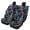 Skull Design, variant on Uourmeti Paw Print Star Pattern Car Seat Covers Full Set Automotive Seat Cover Interior Easy to Install Auto Accessories Fit for Cars Sedans