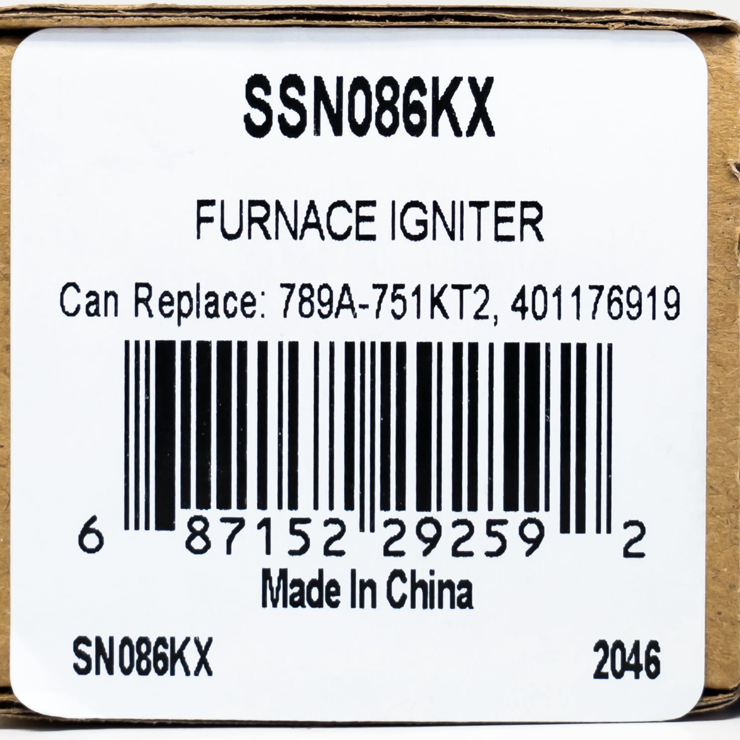 Carrier Furnace Igniter 332505-751