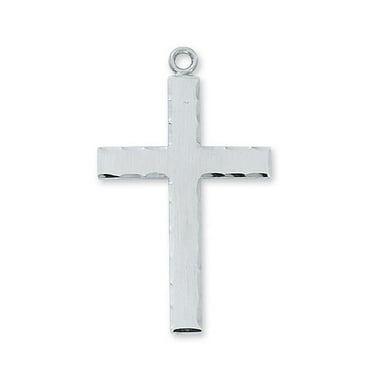 McVan L9003 1.7 x 1.01 x 0.5 in. Sterling Silver Lords Prayer Cross Pendant
