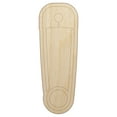 thumbnail image 1 of Safety Pin Wood Shape Unfinished Piece Cutout Craft DIY Projects - 4.70 Inch Size - 1/8 Inch Thick, 1 of 7