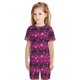 thumbnail image 5 of Balery Snowflakes And Christmas Conjunto de Pijama Infantil de Manga Corta con Estampado – Ropa de Dormir de Algodón Suave-Medium, 5 of 5