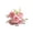 #898-Pink, variant on Cevemin 9 Colors Artificial Peony Rose Mixed Bouquet White Pink Orange Hot Pink Red Purple Rose Purple Dual Pink Lavender, Pre-Arranged Faux Floral Bundle for Wedding Home Table Decor