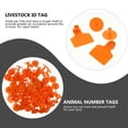 thumbnail image 4 of Shisuyan 100pcs Animal ID Tag for Effective Tracking of Farm Animals with Rectangular Shape, 4 of 9