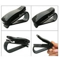 thumbnail image 4 of Raindrops Portable Multi-functional Car Auto Vehicle Sun Visor Mount Eyeglasses Sunglasses Holder Clip (Black), 4 of 7