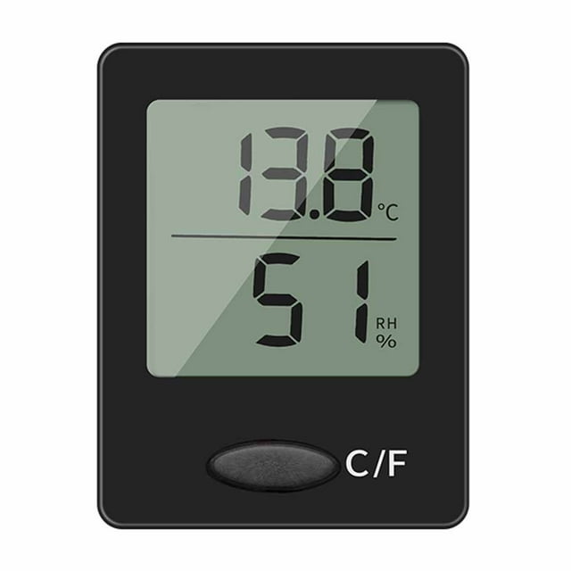Thermomètre Numérique Portable Hygromètre Mural Intérieur Humidité Température