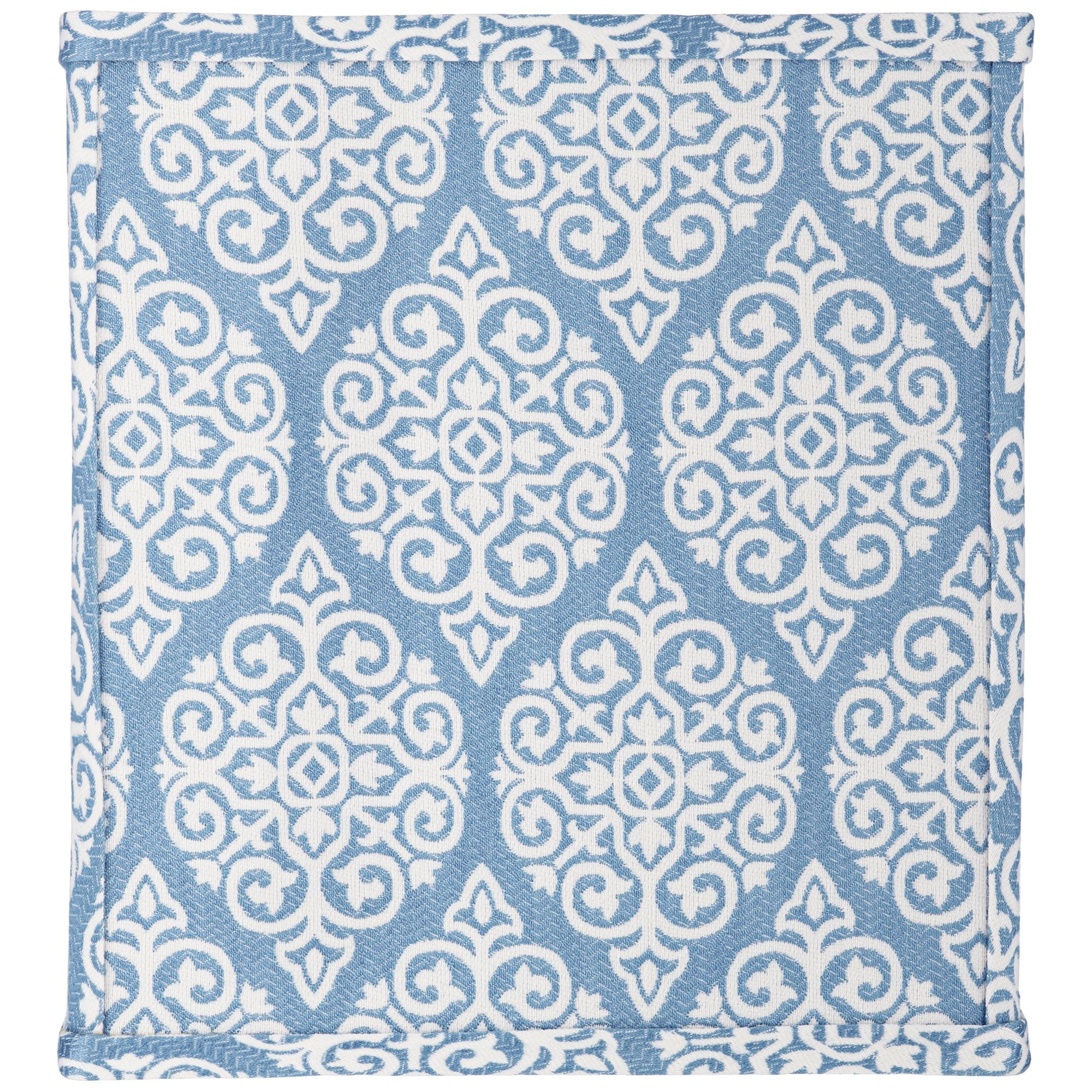 Springcrest Guizhou Blue Square Lamp Shade 10 10x10 10x11 Spider