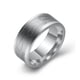 thumbnail image 1 of Anillo de acero inoxidable Qarigey para hombre con patrón de anzuelo, 1 of 6