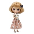 thumbnail image 2 of Ensemble Jupe et Couvre-Chef avec Motif Chat Rose pour Poupée Blythe 1/6, 2 of 8