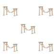 thumbnail image 1 of relayinert Affordable Parakeet Bird Perches - Non-toxic Wood For And Durable Undoubtedly Climbing Ladder Perfect Size swing 5Set, 1 of 6