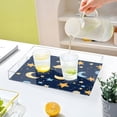 thumbnail image 6 of WOBOGO Acrylic Serving Trays 15.7x11.8 Inch Spill Proof Clear Decorative Organizer with Handle Cartoon Starry Sky, 6 of 7