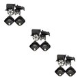thumbnail image 2 of crativent Roulettes Pivotantes Robustes 2 Pcs pour Bagage et Valise avec Rouleau de Voyage à Roulement Fluide A78 Noir 5,3 cm 3 Ensembles, 2 of 6