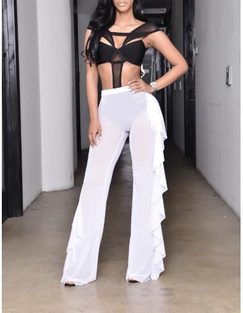 bathing suit cover pants