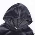 thumbnail image 6 of Toddler Boy Outfits 2 Piece Solid Print Hooded Long Sleeve Warm Hoodie And Jogger Pants Athleisure Boys' Clothing Sets Size 2-3 Years, 6 of 6