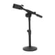 thumbnail image 1 of Soporte de micrófono de metal con clip para teléfono desmontable de 32 cm de largo para bodas, escenarios, canto, conciertos y presentaciones., 1 of 8