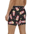 thumbnail image 3 of Rocae Popcorn for Stretch Moisture-Wicking Underwear,Men's Underwear Boxer Briefs Medium, 3 of 9