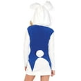 thumbnail image 2 of Leg Avenue Women's Cozy White Rabbit Wonderland Halloween Costume Large White/Blue, 2 of 6