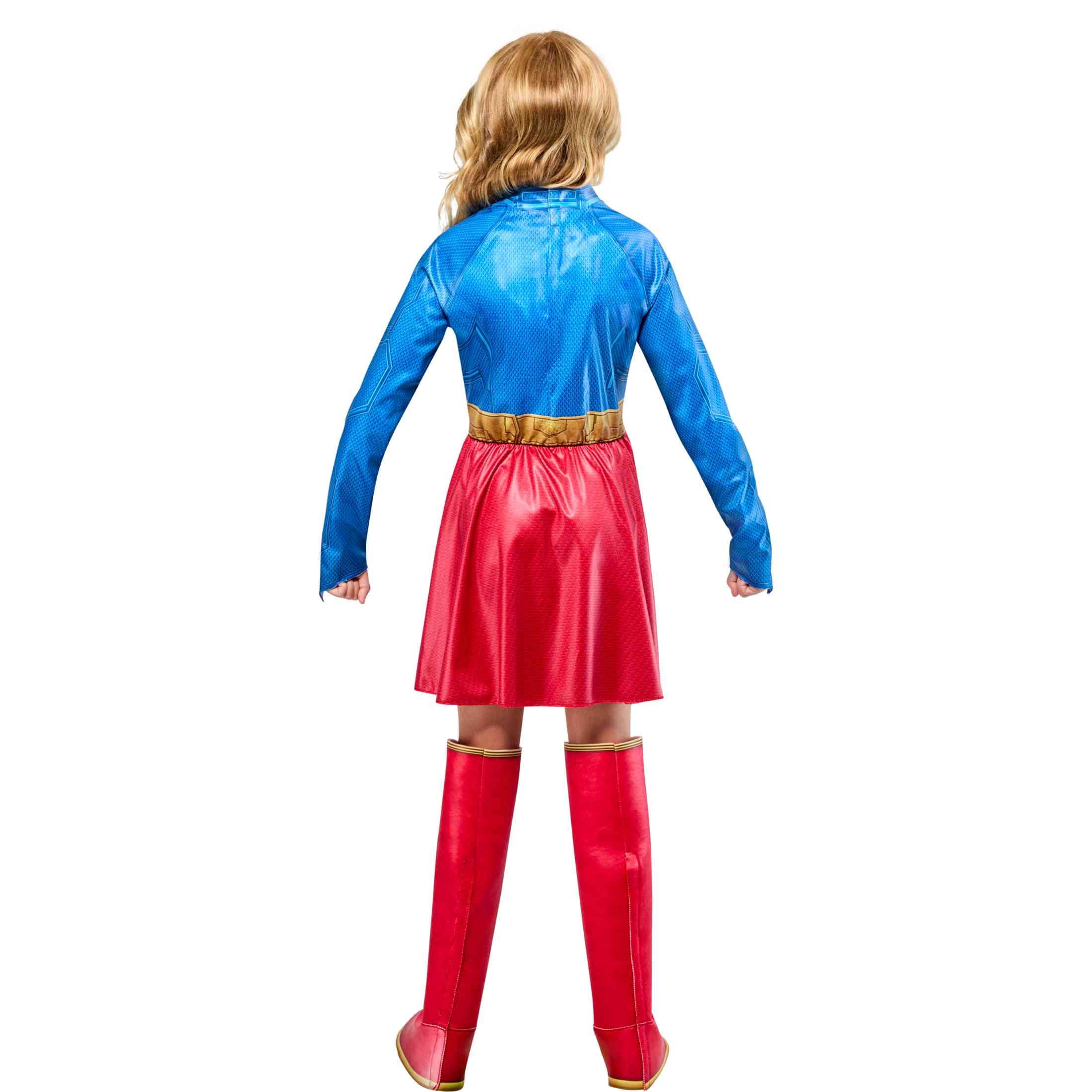 DC's Supergirl Halloween Costume for Children, Girls' Size L (10/12), by Rubies