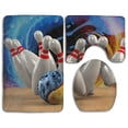 thumbnail image 1 of ABPHQTO Bolos Yin y Yang Flame Juego de alfombras de baño de 3 piezas Alfombra de baño Alfombra de contorno y tapa de inodoro ABPHQTO Cont-CHAPPLE-11917, 1 of 2