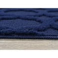 thumbnail image 5 of Garland Rug Garden Trellis Polypropylene Navy Indoor/Outdoor Area Rug, 6' x 9', 5 of 7