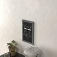 thumbnail image 3 of Flash Furniture Canterbury 11" x 17" Rustic Gray Wall Mount Magnetic Chalkboard Sign, Hanging Wall Chalkboard Memo Board for Home, School, or Business, Set of 10, 3 of 13