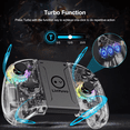thumbnail image 5 of Wireless Switch Controller for Switch/OLED/Lite Gamepad Hall Effect Joystick, 5 of 9