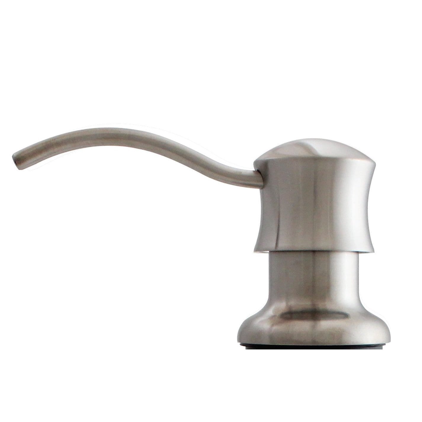 Keeney K612DSBN Premium Style Soap and Lotion Dispenser, Brushed Nickel