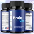 thumbnail image 3 of BrainVex Advanced Formula Brain Support Pills Maximum Strength Supplement Brain Vex 120 Capsules, 3 of 8