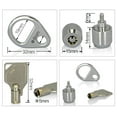 thumbnail image 3 of Security Keys Lock Protections Anti-theft Desktop Chassis Management Computer, 3 of 7