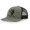 Loden/Black, variant on Mens Buck Bass Mallard Hunting Embroidered Mesh Back Trucker Hat-Loden/Black
