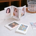 thumbnail image 3 of 10 Pack Mini Photos Frame for Polaroid, 2 x 3 inch Clear Table Magnetic Picture Frames for Insta Mini Film, Fridge Magnetic Photo Frame, 3 of 9