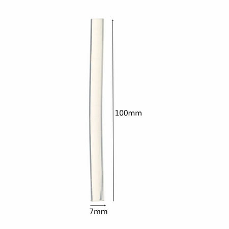 Gun Stripes (12Pcs Adhesives & Glue Guns 7×100mm Transparent White Hot Melt Glue hotmeltglueadhesivestick Stick)