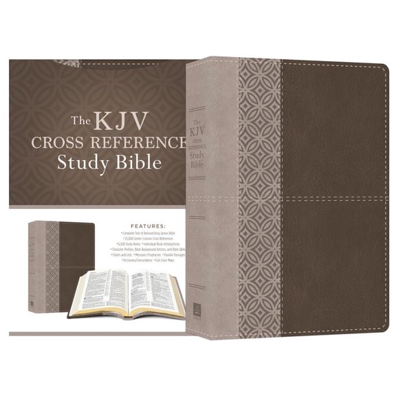 KJV Cross Reference Study Bible [Stone] (Hardcover)