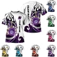 thumbnail image 2 of Custom 3D Bowling Shirts Personalized for Men and Women - Unique Team Shirt & Gifts for Bowling Lovers (Blue, M), 2 of 9