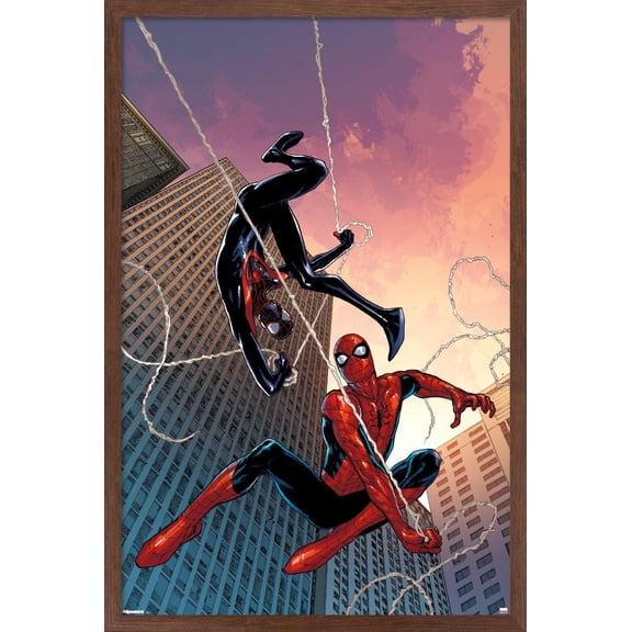 Marvel Spider-Man: Miles Morales (Comic) - Variant Cover #1 Wall Poster, 14.725" x 22.375" Framed