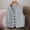 Gray, variant on Waistcoat for Women Dress Vest Sleeveless Suit Button Down V Neck Tailored Vintage Formal Office Wear Casual Layering Top for Work Business Steampunk