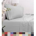 thumbnail image 3 of Sweet Home Collection 1800 Count 4 Piece Bed Sheet Set Deep Pocket Microfiber, 3 of 3