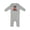 AC-Heather Grey, variant on Best Uncles Are Firefighters Baby Romper Coveralls